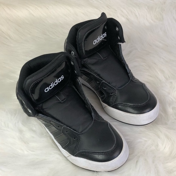 Adidas black Neo Raleigh high top sneakers leopard - Picture 3 of 8